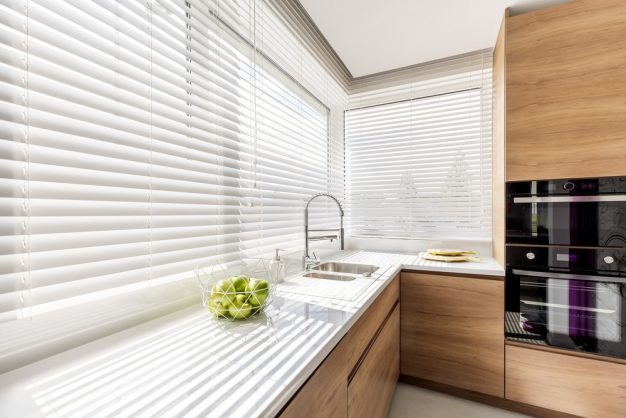 sunny kitchen blinds